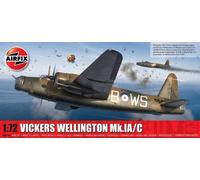 Airfix Model Set - A08019A Vickers Wellington Mk.IA/C Model Building Kit - Plastic Model Plane Kits for Adults & Children 8+, Set Includes Sprues & Decals- 1:72 Scale Model