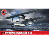 Airfix Model Set - A09183 Supermarine Walrus Mk.I Model Building Kit - Plastic Model Plane Kits for Adults & Children 8+, Set Includes Sprues & Decals - 1:48 Scale Model