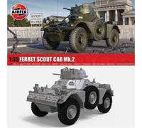 Airfix A1379 1/35 British Army Ferret Scout Car Mk.2 Model Kit
