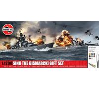 Airfix A50120 Sink The Bismarck! Gift Set Classic Kit Model Making