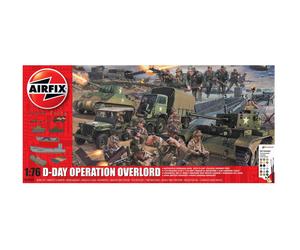 Airfix A50162A D-Day 80th Anniversary Operation Overlord Gift Set 1:76 Scale Kit
