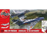 Airfix A50185 1:72nd scale MiG-17F Fresco & Douglas A-4B Skyhawk Dogfight Double