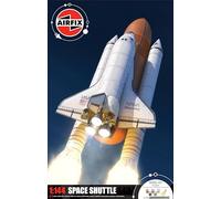 Airfix A50200 Space Shuttle Gift Set - Plastic Model Kits, Spacecraft Building Kits for Adults & Kids 8+, Includes: 1:144 Scale Model, Humbrol Acrylic Paints, Brushes & Poly Cement