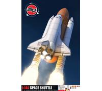 Airfix A50200 Space Shuttle Gift Set - Plastic Model Kits, Spacecraft Building Kits for Adults & Kids 8+, Includes: 1:144 Scale Model, Humbrol Acrylic Paints, Brushes & Poly Cement