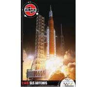 Airfix A50202 SLS Artemis Gift Set - Plastic Model Kits, Spacecraft Building Kits for Adults & Kids 8+, Includes: 1:144 Scale Model, Humbrol Acrylic Paints, Brushes & Poly Cement