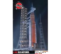 Airfix A50202 SLS Artemis Gift Set - Plastic Model Kits, Spacecraft Building Kits for Adults & Kids 8+, Includes: 1:144 Scale Model, Humbrol Acrylic Paints, Brushes & Poly Cement