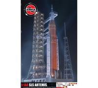 Airfix A50202 SLS Artemis Gift Set Model Building Kit - Plastic Model Space Rocket Kits for Adults & Children 8+, Set Includes Decals, Paints, Brushes & Poly Cement - 1:144 Scale