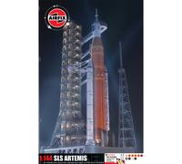 Airfix A50202 SLS Artemis Gift Set - Plastic Model Kits, Spacecraft Building Kits for Adults & Kids 8+, Includes: 1:144 Scale Model, Humbrol Acrylic Paints, Brushes & Poly Cement
