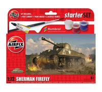 Airfix A55003 Starter Set Sherman Firefly 1:72 Model Kit Airfix Multicolor