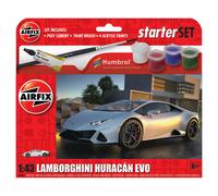 Airfix Starter Set - Lamborghini Huracan 1:43 Scale 36 Pieces