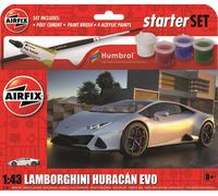 Airfix A55007 Starter Set - Lamborghini Huracan Gift Set Model Making Kit
