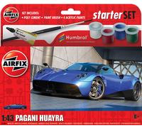 Airfix Small Starter Set New Pagani Huayra 1:43 Scale
