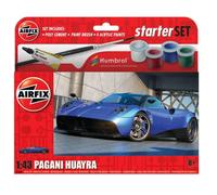 Airfix Small Starter Set New Pagani Huayra 1:43 Scale