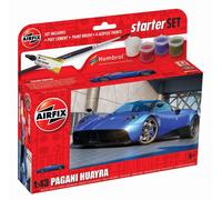 Airfix A55008 Starter Set - Pagani Huayra Gift Set Model Making Kit