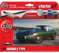 Airfix A55009 Jaguar E-Type Gift Set 1:43 Scale Model kit