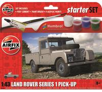 Airfix A55012 Starter Set Land Rover Series 1 Gift Set Model Making Kit