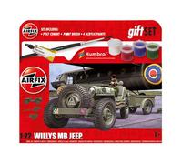 Airfix A55117A Hanging Gift Set - Willys MB Jeep 1:72 Model Kit