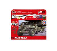 Airfix A55117A Hanging Gift Set - Willys MB Jeep 1:72 Model Kit