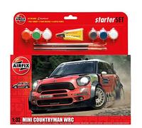 Airfix A55304 Mini Countryman WRC Starter Set, Large