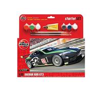 Airfix A55306 1:32 Scale Jaguar XKRGT Fantasy Scheme Starter Gift Set, Multicolor