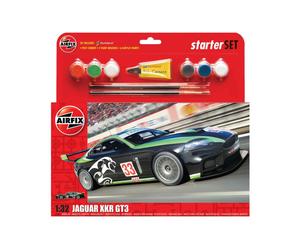 Airfix A55306A Jaguar XKR GT3 Racing Car Starter Set 1:32 Scale Kit