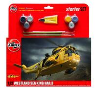 Airfix A55307 1/72 Large Starter Set, Westland Sea King HAR.3 Model