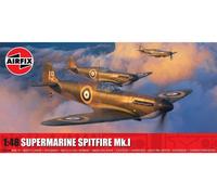Airfix A05126B Supermarine Spitfire Mk.I Model Kit, Un-Painted
