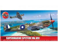 Airfix A17002 Supermarine Spitfire Mk.VIII Military Aircraft Plastic Model Kit