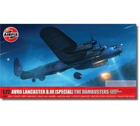AIRFIX - Model Set - A09007A Avro Lancaster B.III (SPECIAL) 'THE DAMBUSTERS' Model Building Kit - Plastic Plane Kits for Adults & Children 8+, Set Includes Sprues & Decals - 1:72 Scale
