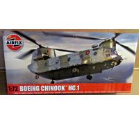 AIRFIX BOEING CHINOOK HC.1 1:72 SCALE HELICOPTER MILITARY HEAVY LIFT TRANSPORT