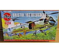 AIRFIX BRISTOL 192 BELVEDERE 1:72 SCALE HELICOPTER TWIN ENGINE MILITARY RAF