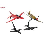 Airfix British Spitfire/Red Arrows Hawk Gift Set (1:72 Scale) Model Kit