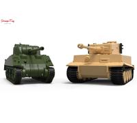 *Classic Conflict Tiger 1/Sherman Firefly (1:72 Scale)