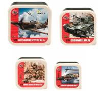 Airfix Elite Tins Set of 4 Stackable Melamine Snack Tubs - AIR4444