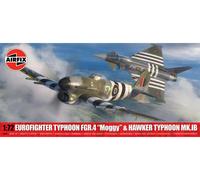 Airfix Eurofighter Typhoon/Hawker Typhoon Twin Pack (1:72)
