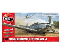 Airfix German Messerschmitt Bf109E-3/E-4 (1:48 Scale)