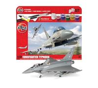 Airfix Hanging Model Aircraft Kits - Eurofighter Typhoon Model Building Set, 1:72 Scale Model Plane Kit for Adults & Kids 8+ - Aircraft Models Military Gifts for Men to Build, Skill Lvl. 2