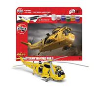 Airfix Hanging Model Aircraft Kits - Westland Sea King HAR.3 Model Building Set, 1:72 Scale Model Helicopter Kit for Adults & Kids 8+ - Aircraft Models Military Gifts for Men to Build, Skill Lvl. 3