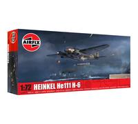 Airfix Heinkel He.111 H-6 1:72 Scale WWII German Bomber Model Kit A07007C