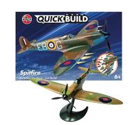 Airfix J6000 Quick Build Spitfire Aircraft Model Kit,Multi-colored,116 millimeters