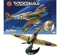 Airfix Quickbuild Spitfire. Plastic Model Kit. No Glue, No Paint, Just Build.