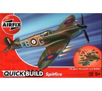 Airfix Quickbuild Spitfire. Plastic Model Kit. No Glue, No Paint, Just Build.