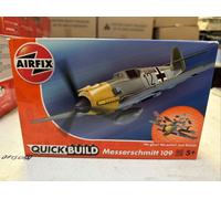 Airfix J6001 Quick Build Messerschmitt 109 Plastic Kit Brand New Unopened Pack