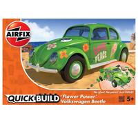 Airfix - J6031 - Quick Build VW Beetle - "Flower Power"