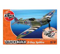 Airfix J6045 Quickbuild D Day Spitfire Model Kit Airfix Multicolor