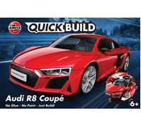 Airfix Quickbuild Audi R8 Coupe Model Car Kit. No Glue, No Paint, Just Build.