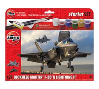 Airfix Lockheed Martin F-35B Lighting II Model Kit Starter Set A55010 Scale 1:72