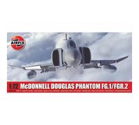 Airfix Model Set - A06019A McDonnell Douglas Phantom FG.1/FGR.2 Model Building Kit - Plastic Model Plane Kits for Adults & Children 8+, Set Includes Sprues & Decals - 1:72 Scale Model