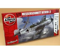 Airfix Messerschmitt Bf 109E-3 1:72 WWII German Fighter Aircraft Model Kit Seale