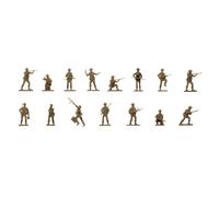 Airfix Model Figures Set - A00763V WWII British Infantry N. Europe - Model Building Kit Accessories, Plastic Model Kits for Adults & Children 8+, Set